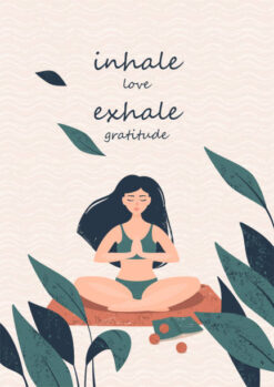Inhale and Exhale Gratitude